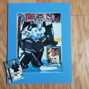 Vintage Beckett Dec 1992 Cover Mannon Rheaune Hockey - 92 Don Russ Trading Card